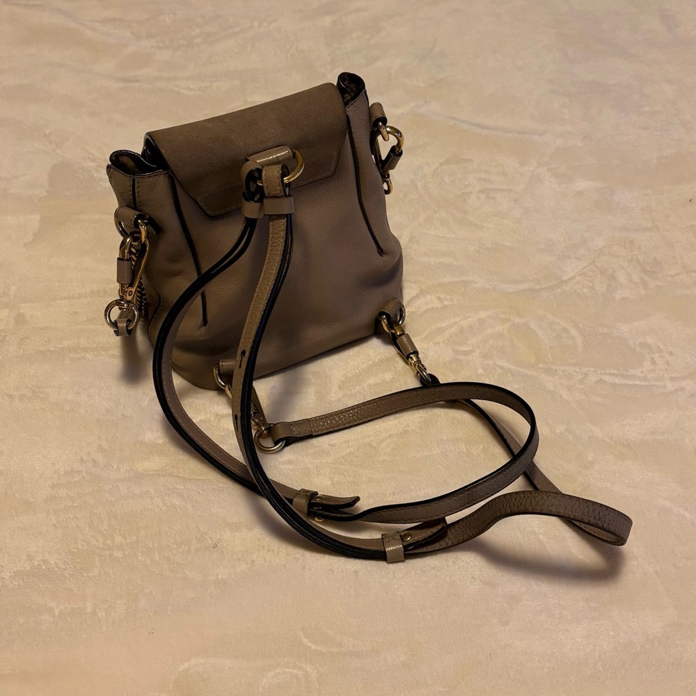 Authentic Chloe Mini Faye Backpack - Picture 3 of 4